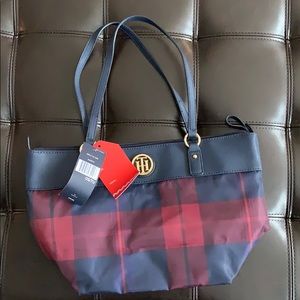 Medium plaid Tommy Hilfiger bag